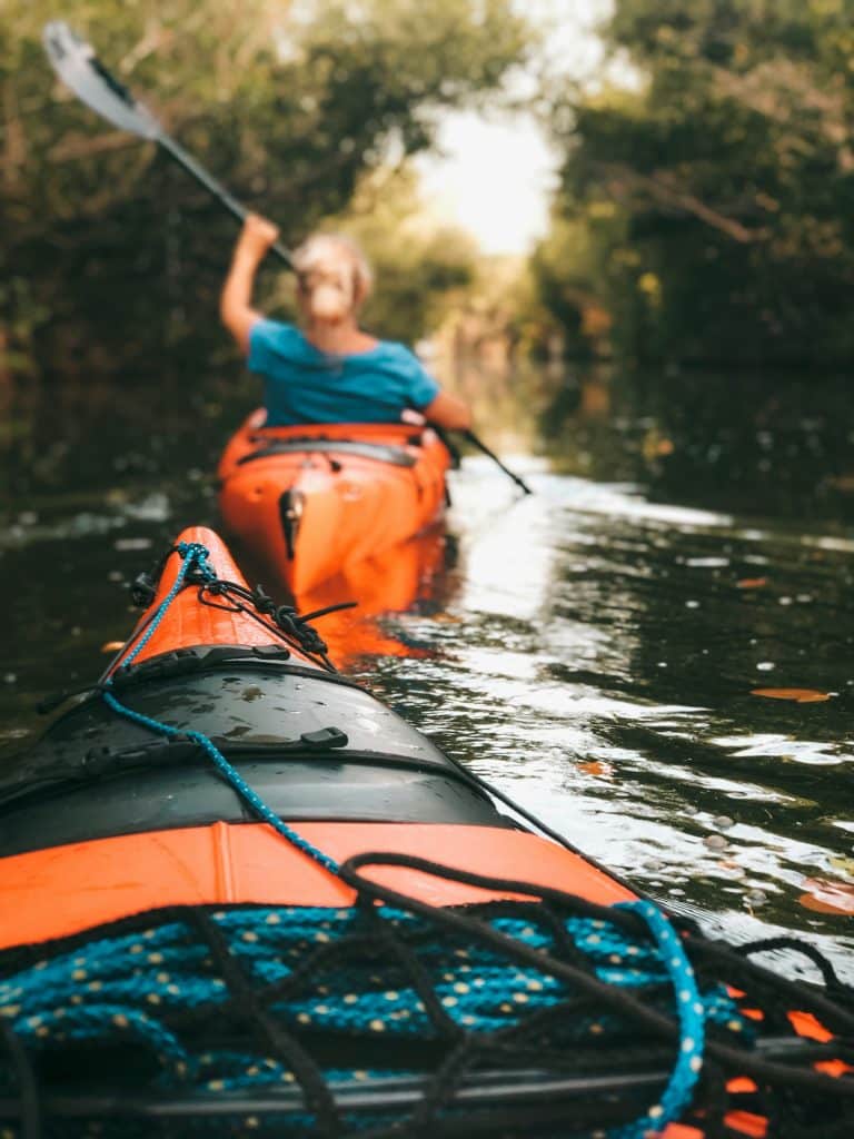 Kayaking Bude Canal 