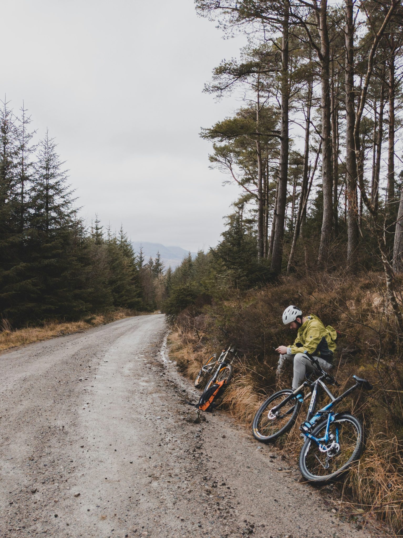 Mountain bike trails in the shops lake district