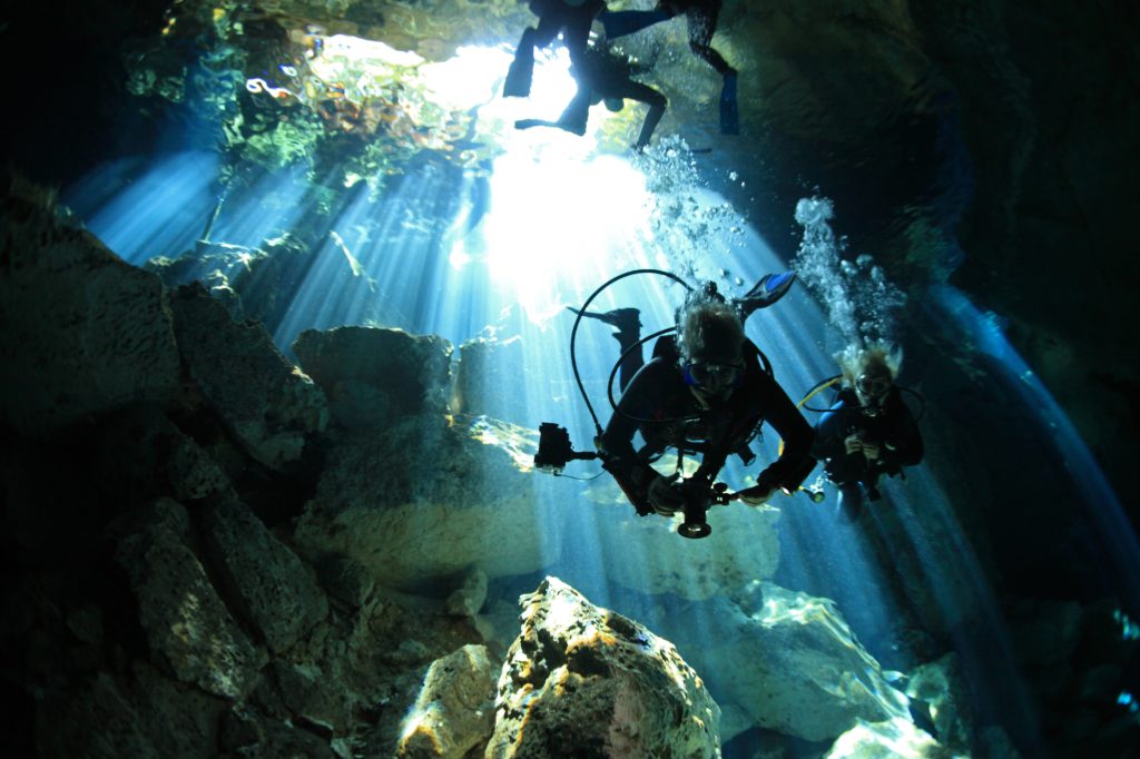Cave Diving Adrenaline Activity