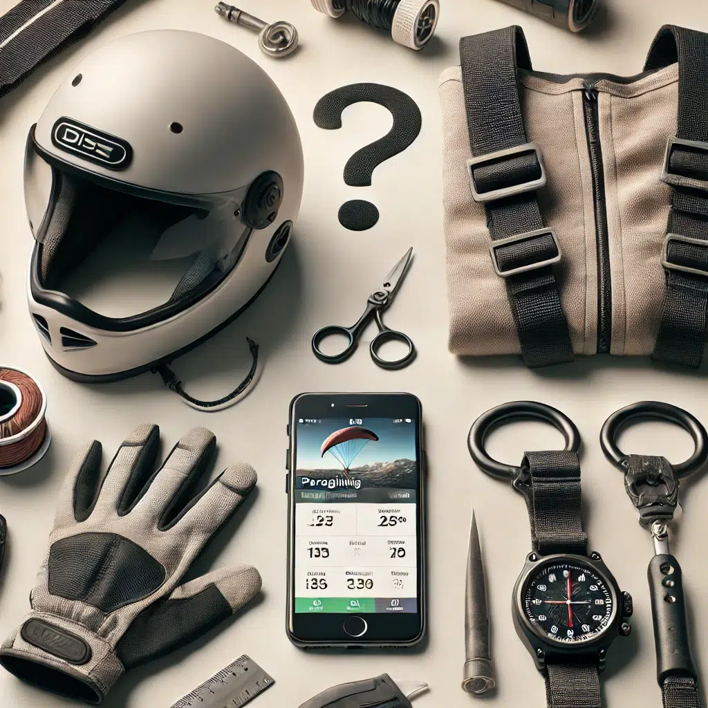 Paragliding Gear and Paragliding App