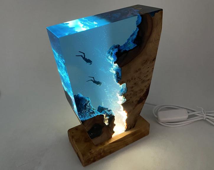 Scuba Diving Themed Night Light