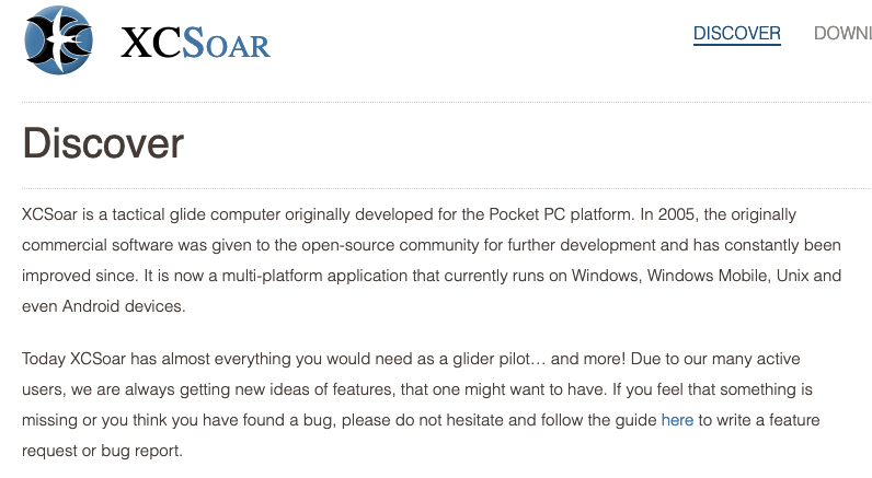 XCSoar Paragliding App Summary
