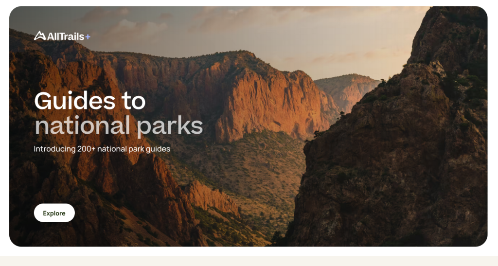 AllTrails App Preview