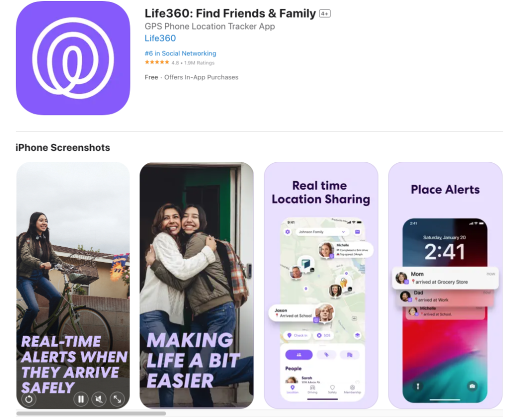 Life 360 App Main Features Overview