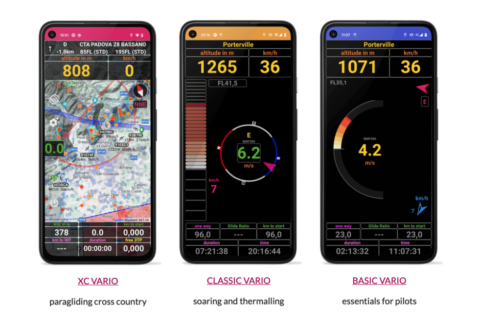 TheFlightVario App Features Image