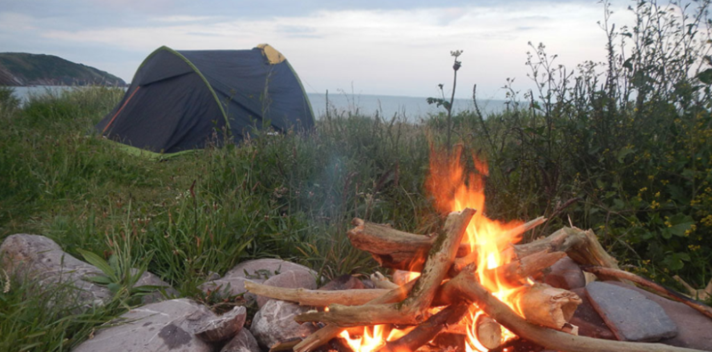 Fire and wild camping
