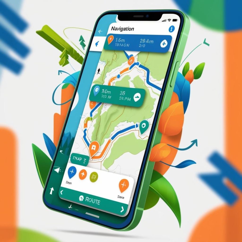 iphone navigation and mapping app