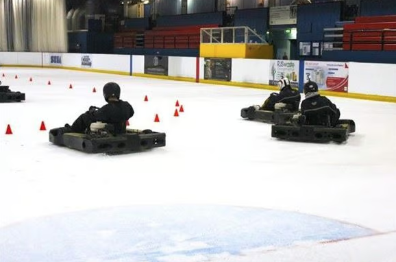 People Ice Karting