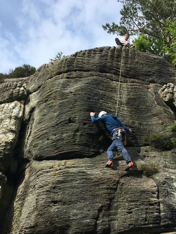 Outdoor Climbing Taster Session in Edinburgh, East Lothian, Fife, or Perthshire gallery 3