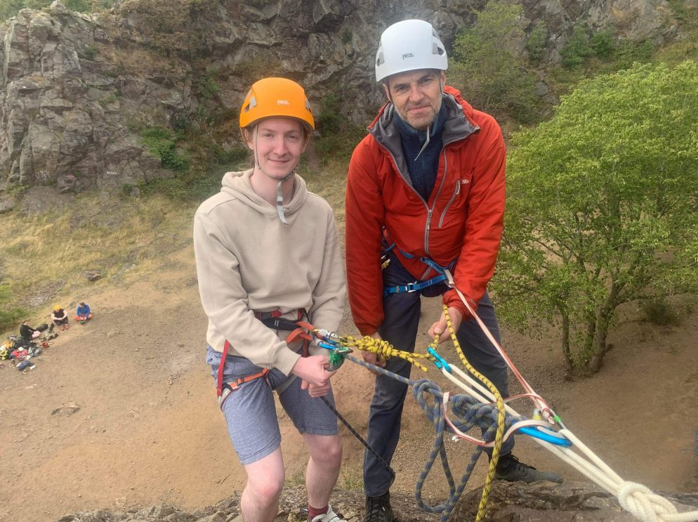 Indoor to Outdoor Climbing Session in Edinburgh, East Lothian, or Fife gallery 6
