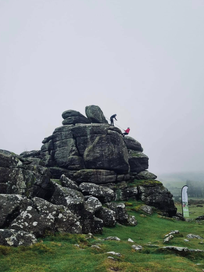 Guided Abseiling Session in Dartmoor gallery 2