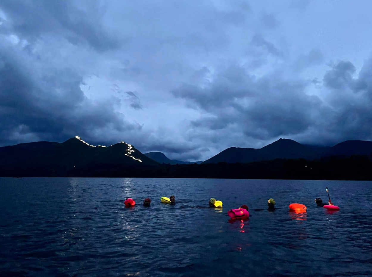 Guided Full Moon Swim in the Lake District gallery 3