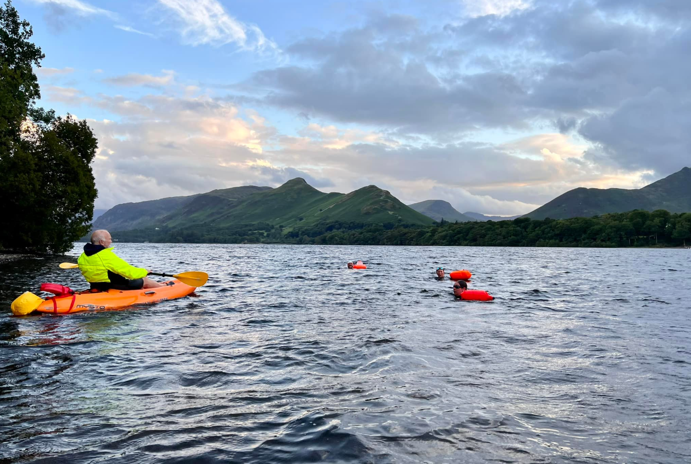Wild Swimming Kayak Support in the Lake District gallery 5