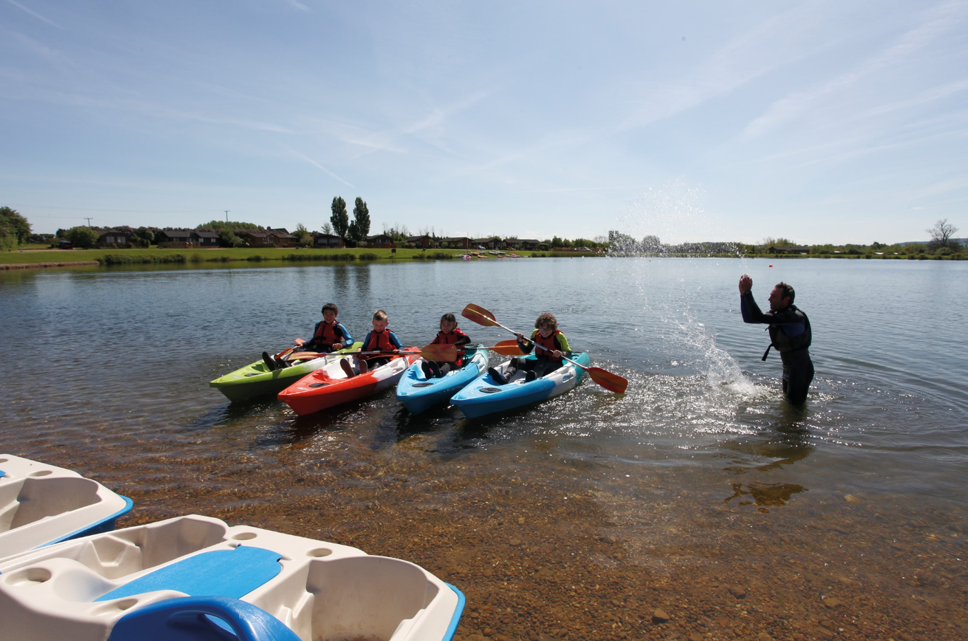 Single Sit on Top Kayak Hire at Upton Warren, Worcestershire, photo 4