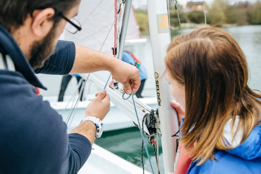 Stage 4 RYA Youth Sailing Course at Upton Warren, Worcestershire, photo 3