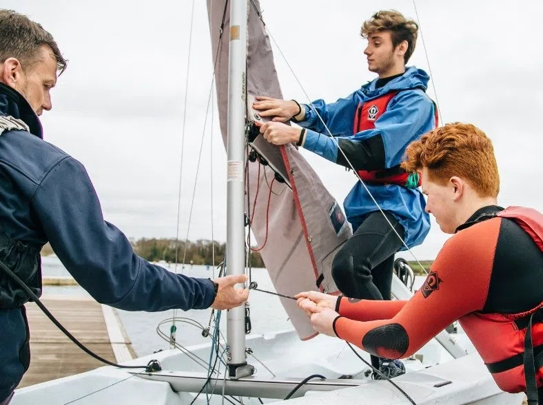 Stage 2 RYA Youth Sailing Course at Upton Warren, Worcestershire, photo 4