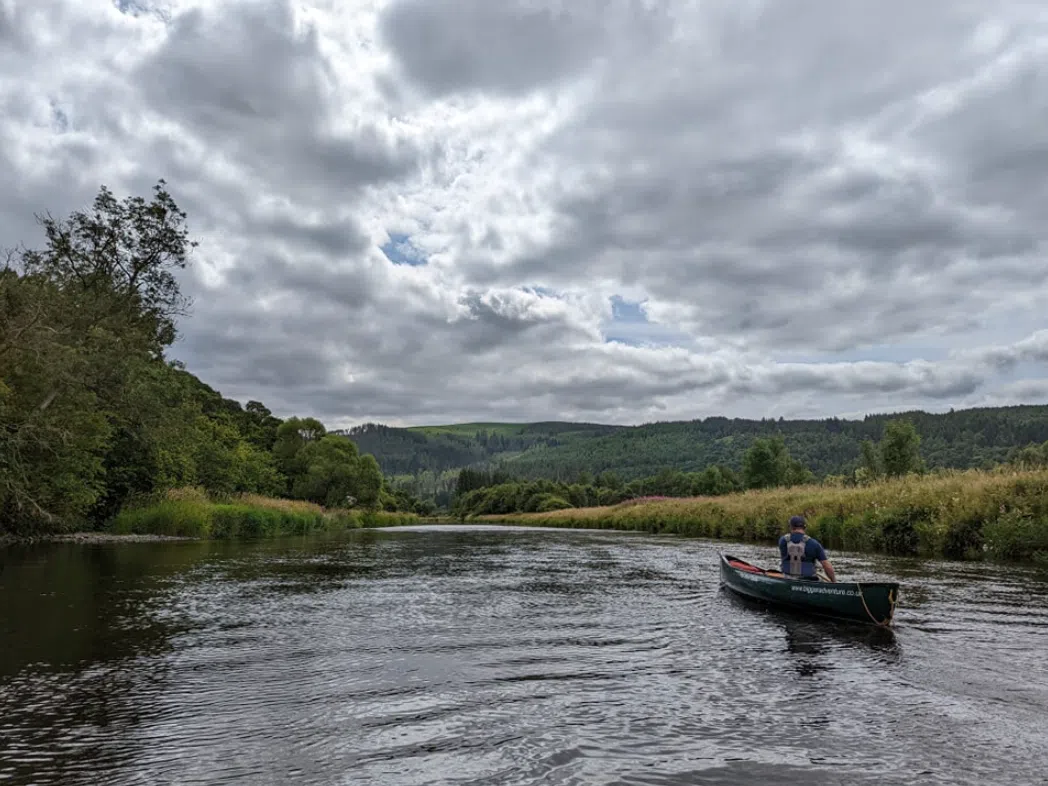 Canoe the River Tweed: Peebles to Innerleithen, photo 2