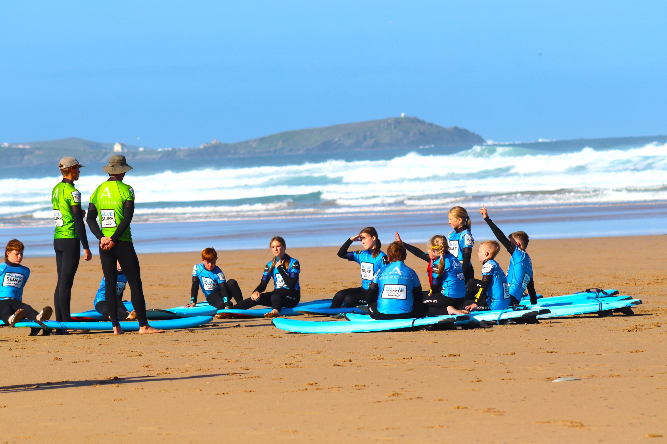 Kids Group Surf Lesson at Watergate Bay, photo 4