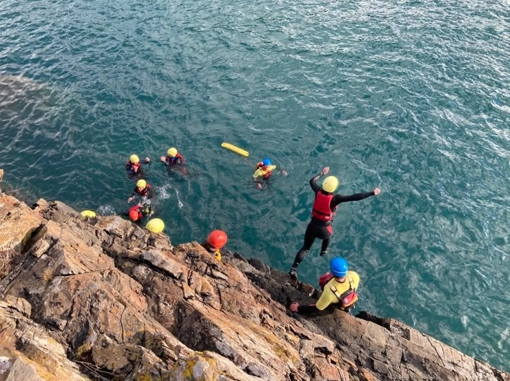 Coasteering at Dinham Farm, Cornwall, photo 4
