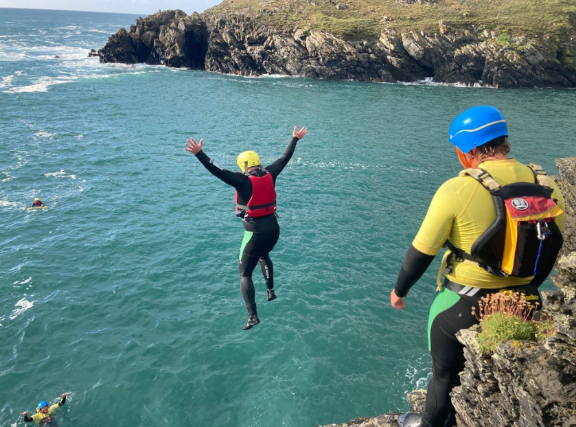 Coasteering at Dinham Farm, Cornwall gallery 2