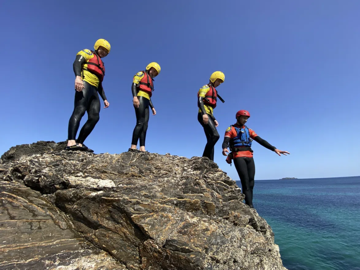 Guided Coasteering Adventure from Harlyn Bay Beach, photo 2
