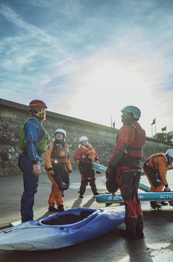 Paddle UK White Water Kayak Leader Training in the South West, photo 2