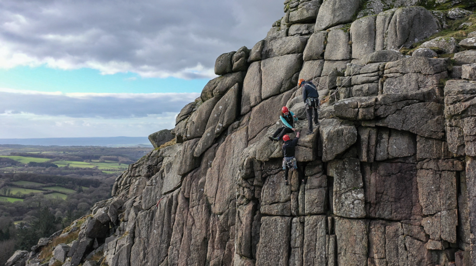 Learn to Lead Trad Rock Climbing Course in the South West gallery 9