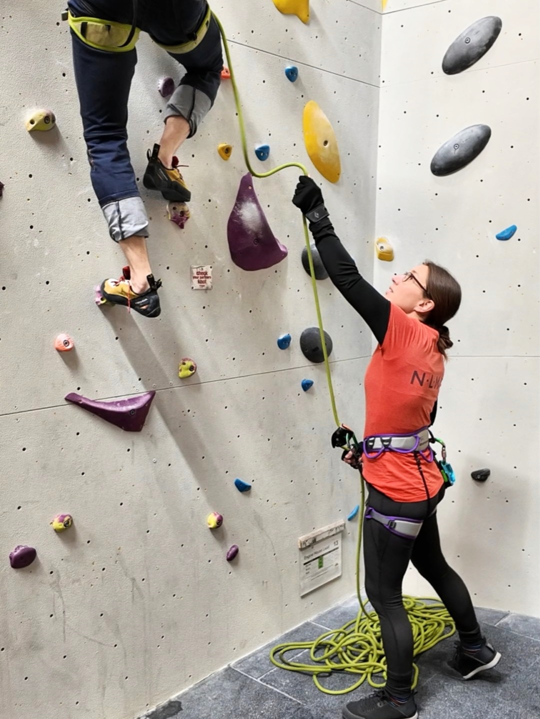 ‘The Best Belayer In The World’ Climbing Session in London, photo 3