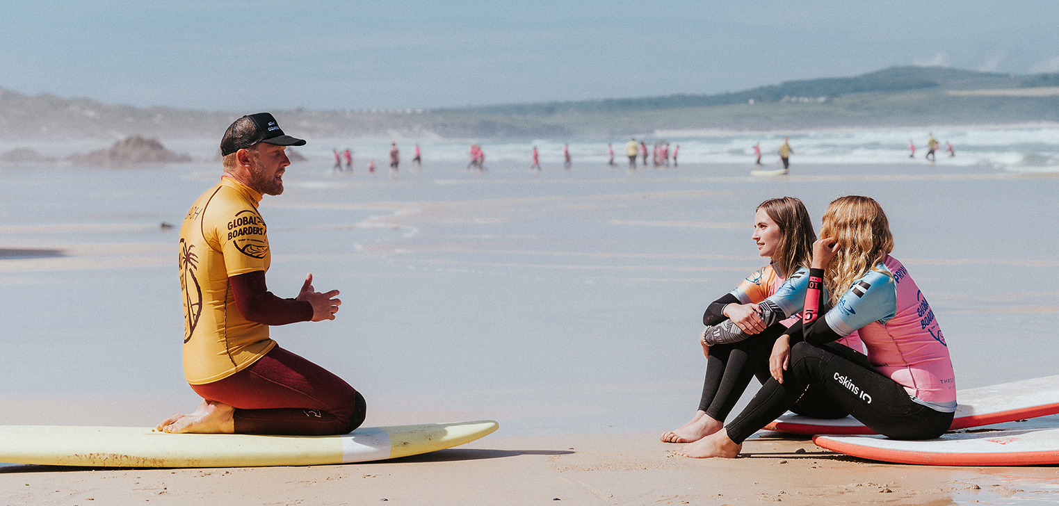 Beginner/Improver Surf Lessons on Praa Sands Beach, photo 3