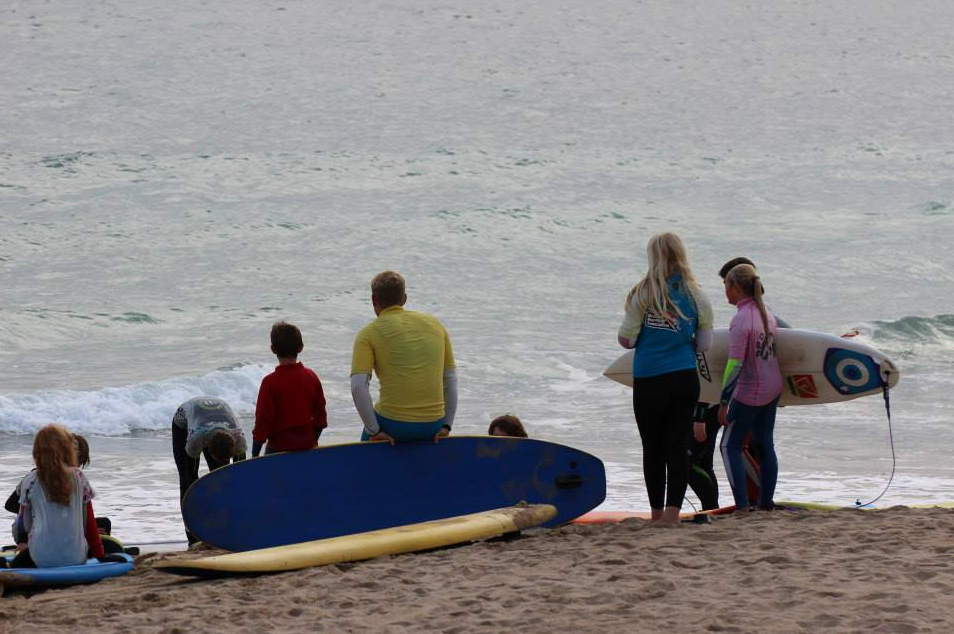 Beginner/Improver Surf Lessons on Praa Sands Beach gallery 5