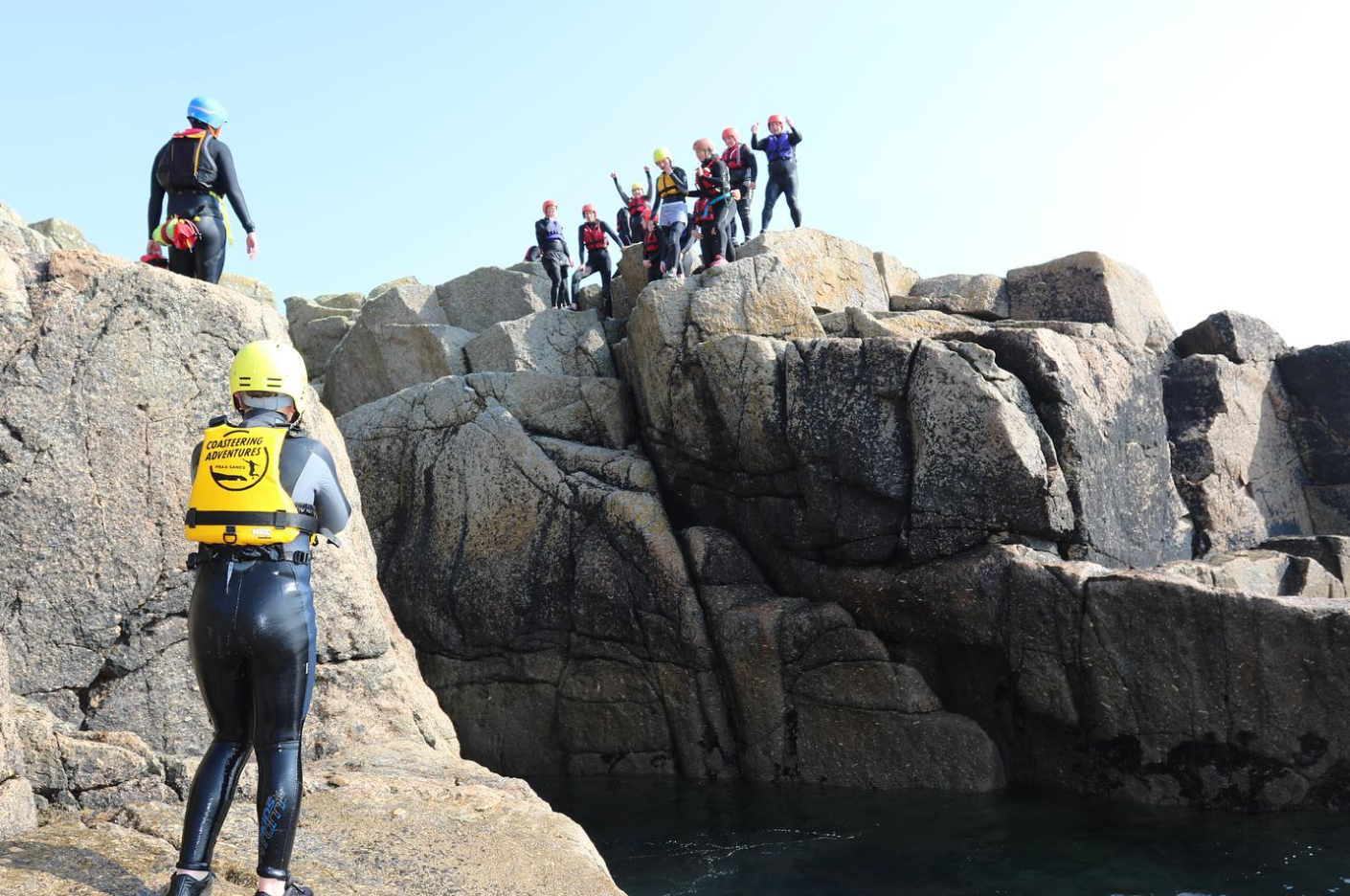 Open Group Coasteering on the Lizard Peninsula, Cornwall, photo 3