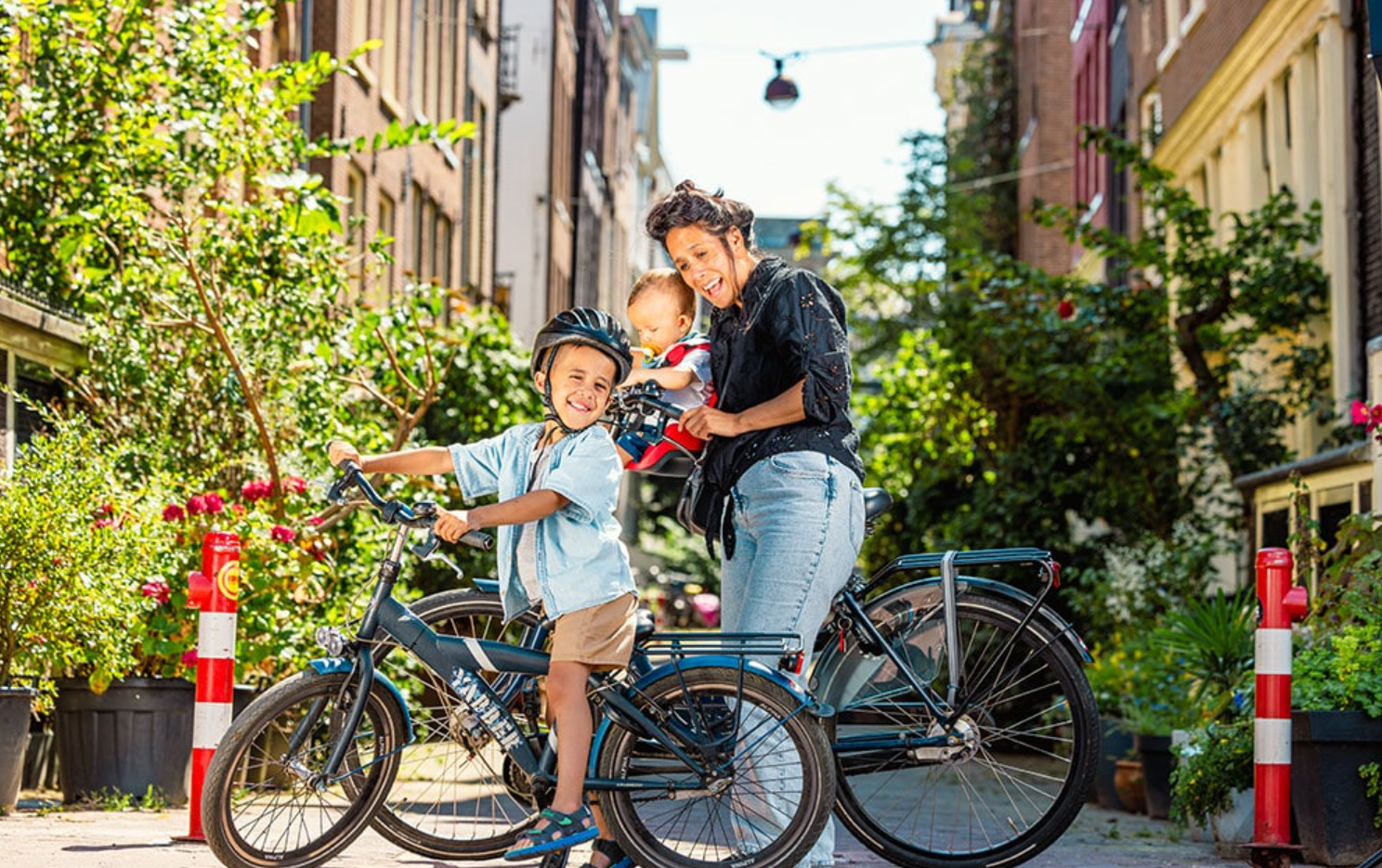 Childrens Bike Hire in Amsterdam, photo 4