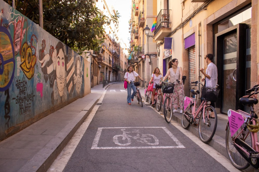 Moco Museum Street Art Bike Tour in Barcelona gallery 2