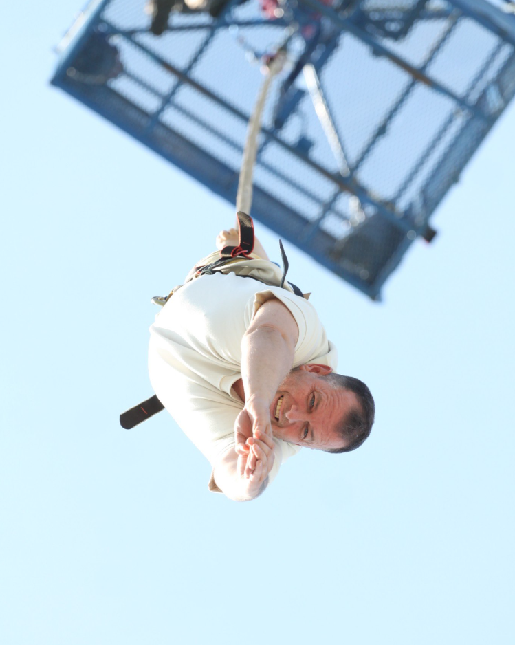 160ft Bungee Jump at Glasgow Riverside Museum gallery 2