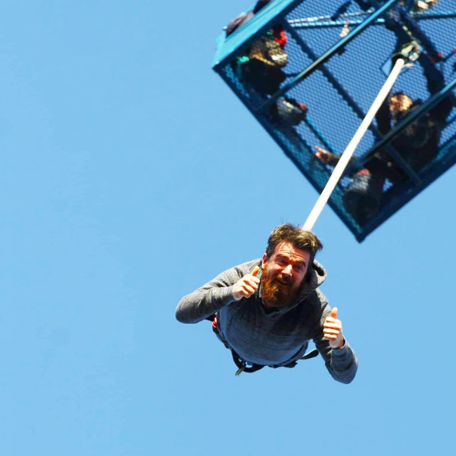 160ft Bungee Jump in London, Battersea Park, photo 5