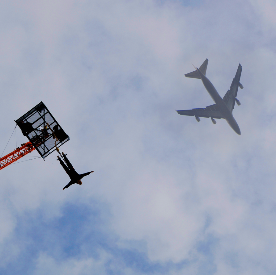160ft Bungee Jump in London, Battersea Park gallery 10