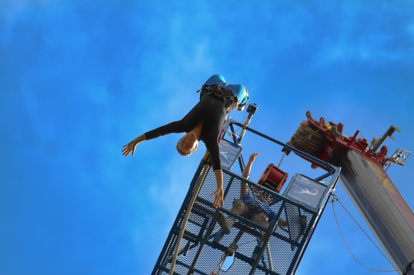 160ft Bungee Jump at Glasgow Riverside Museum gallery 10