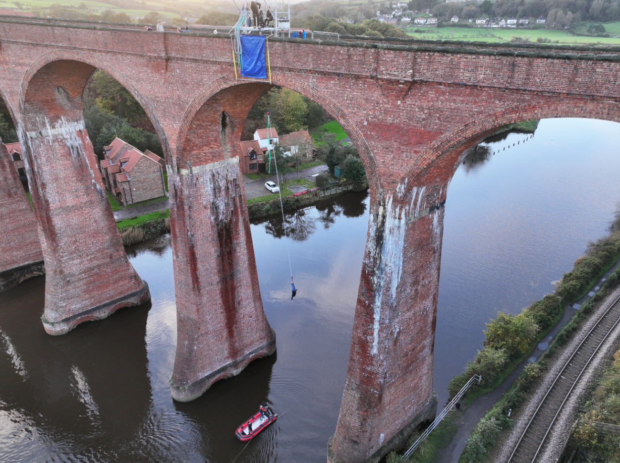 Bridge Bungee Jump in Whitby, Yorkshire gallery 3