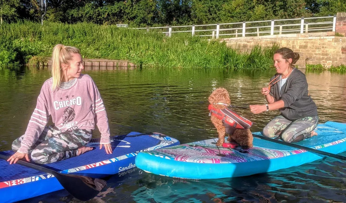 Learn to SUP n PUP Session in Worcestershire, photo 5
