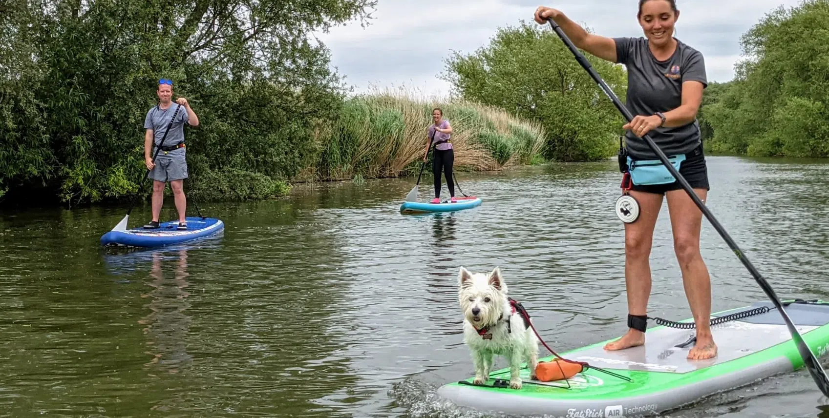 Learn to SUP n PUP Session in Worcestershire gallery 4