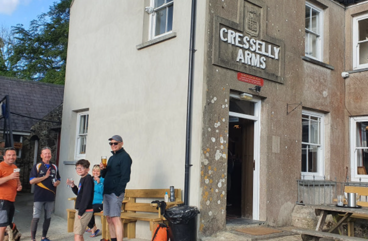 Pub Paddle Canoe Tour from Pembroke Dock to Cresswell Quay, photo 4