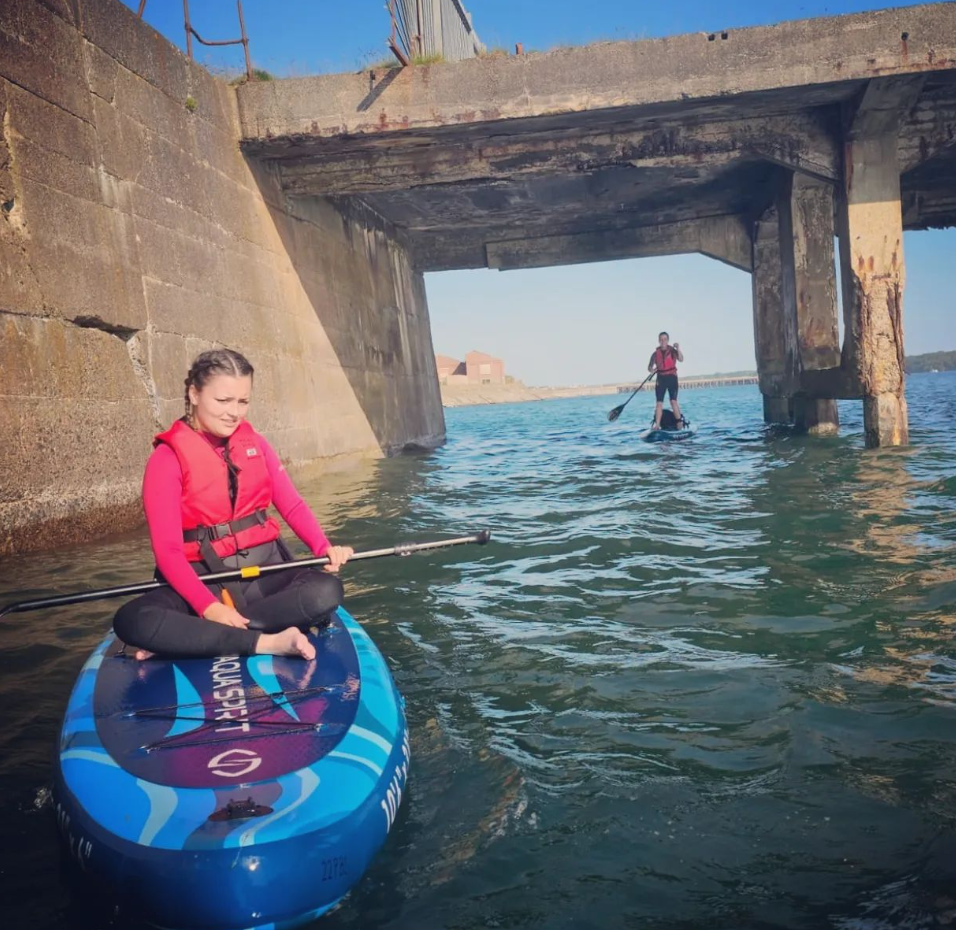 Instructor Led Paddle Session at Milford Beach gallery 2
