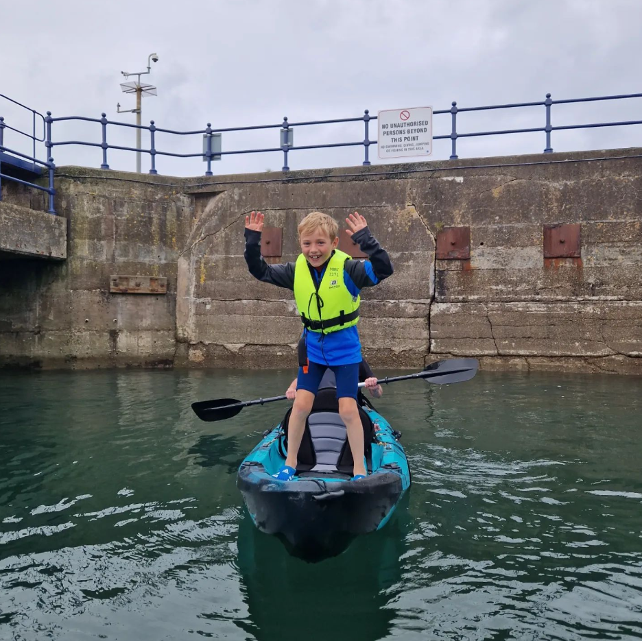Sit on Top Kayak Hire at Milford Beach gallery 2