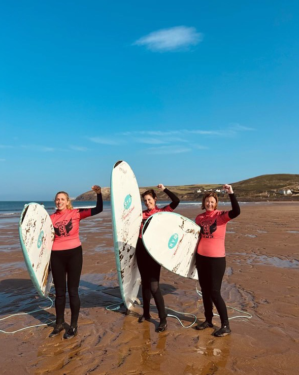 Intermediate & Experienced Surf Board Hire in Croyde Devon, listing photo