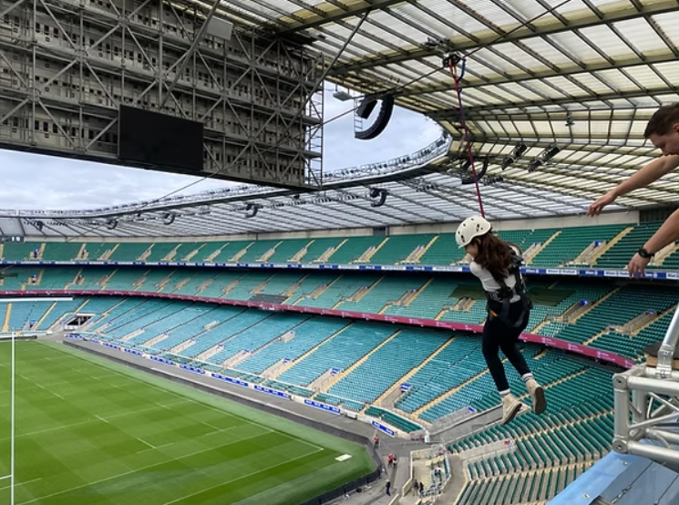 150m Zipwire Challenge at Twickenham Stadium, London, listing photo