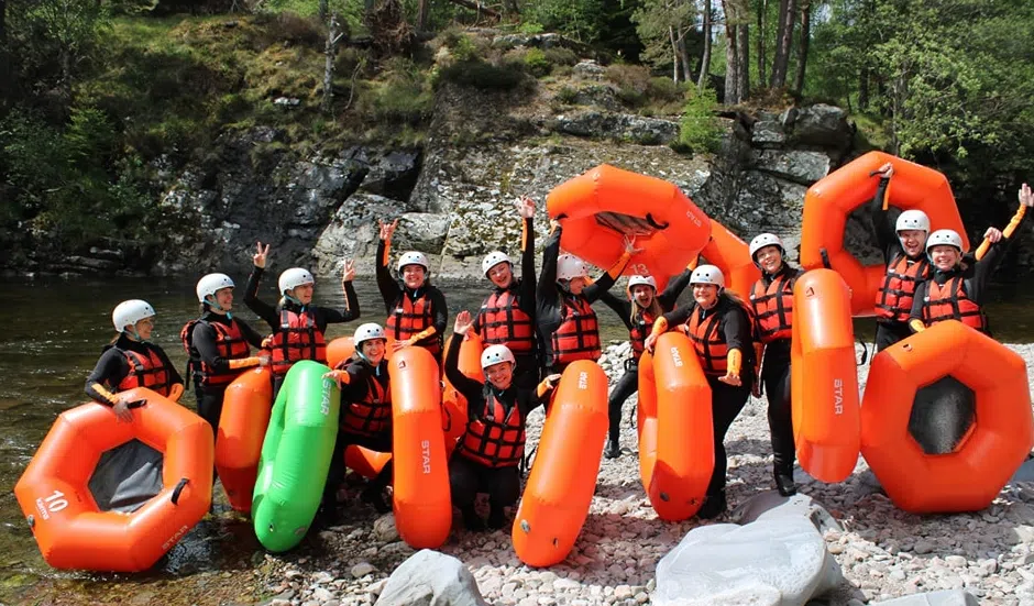 RIVER TUBING – River Tummel near Pitlochry, Scotland, photo 5