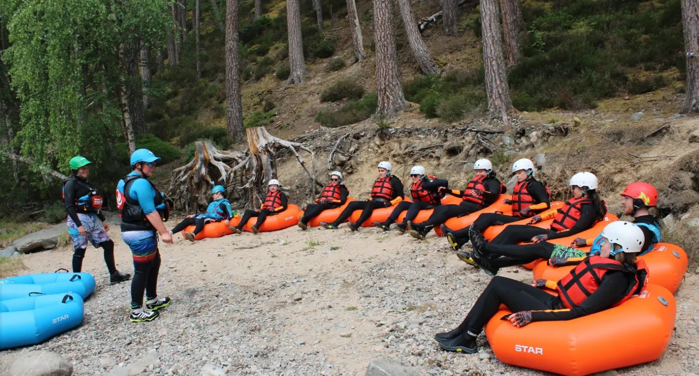 RIVER TUBING – River Feshie near Aviemore, Scotland gallery 5