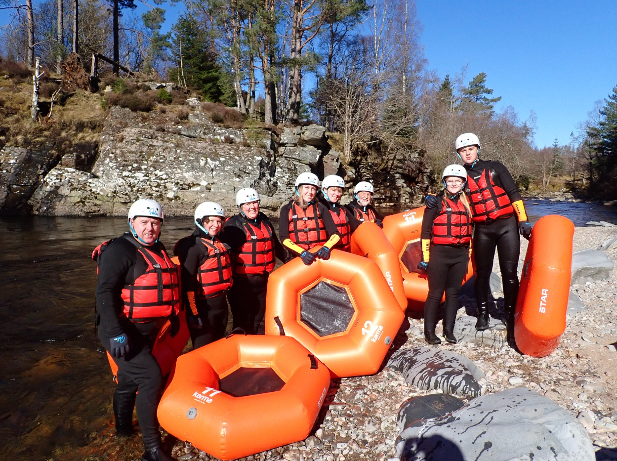 RIVER TUBING – River Feshie near Aviemore, Scotland gallery 9
