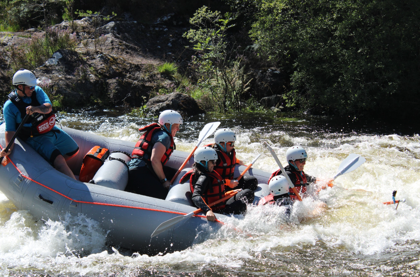 WHITE WATER RAFTING – River Garry near Fort William, Scotland gallery 4