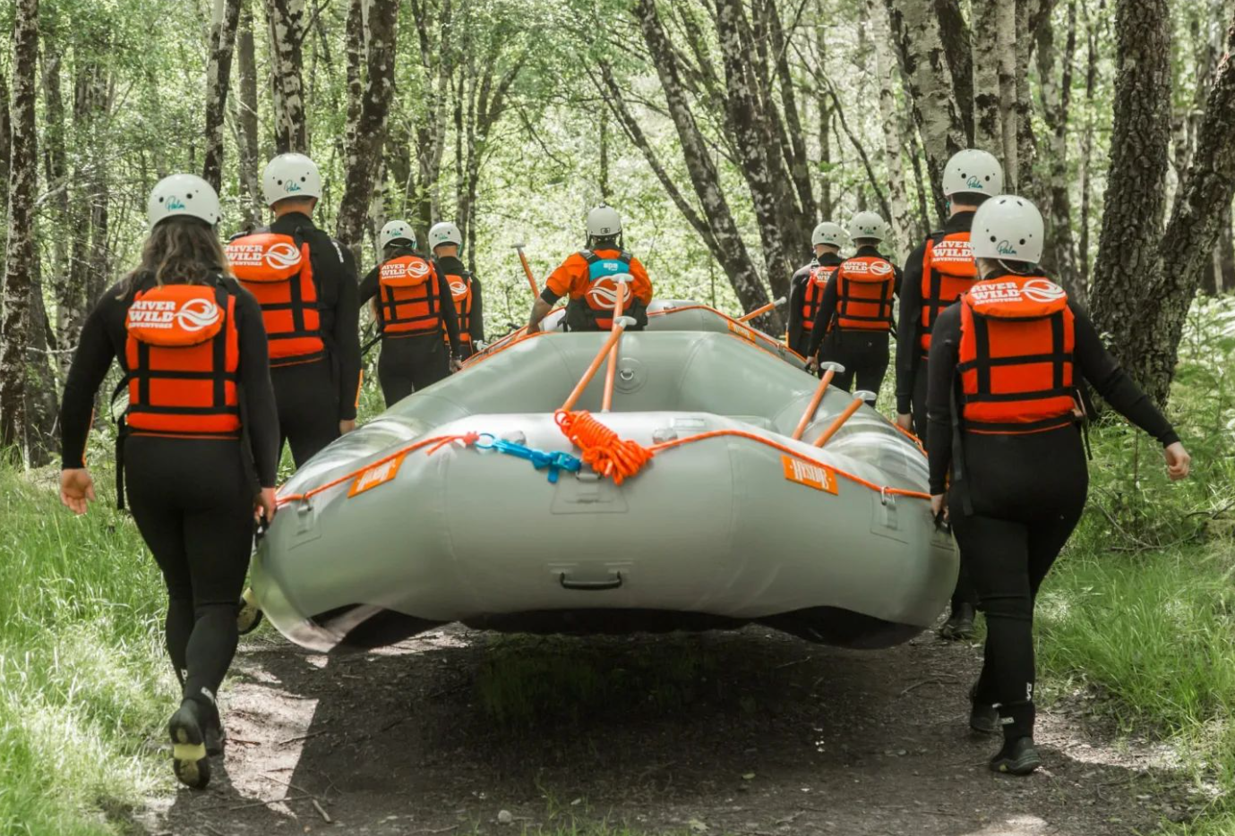 WHITE WATER RAFTING – River Garry near Fort William, Scotland, photo 3